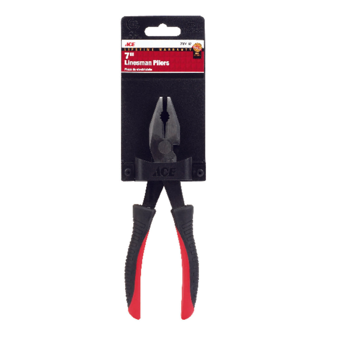 Ace 7 in. Alloy Steel Linesman Pliers HiPro Ace Supercentre