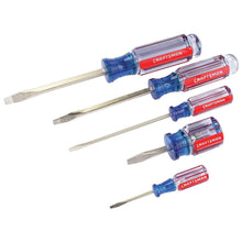 Load image into Gallery viewer, Craftsman Slotted Screwdriver Set 5 pc