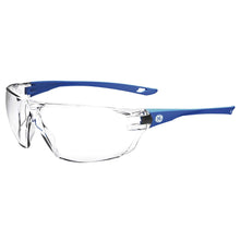 Load image into Gallery viewer, General Electric 03 Series Impact-Resistant Safety Glasses Clear Lens Blue Frame 1 pk
