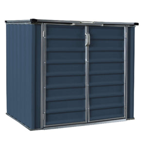 Build-Well 6 ft. W x 3 ft. D Metal Horizontal Storage Shed Without Floor Kit