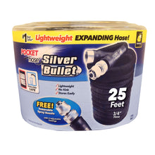 Load image into Gallery viewer, Pocket Hose Silver Bullet 3/4 in. D X 25 ft. L Expandable Lightweight Garden Hose