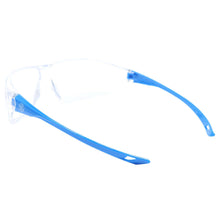 Load image into Gallery viewer, General Electric 03 Series Impact-Resistant Safety Glasses Clear Lens Blue Frame 1 pk