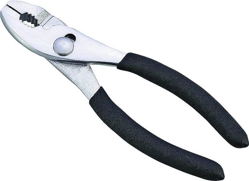 Vulcan Slip Joint Plier, 6 In Oal, Carbon Steel, Comfort Grip