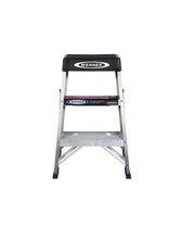 Load image into Gallery viewer, STEP LADDER 2&#39; ALUMINIUM