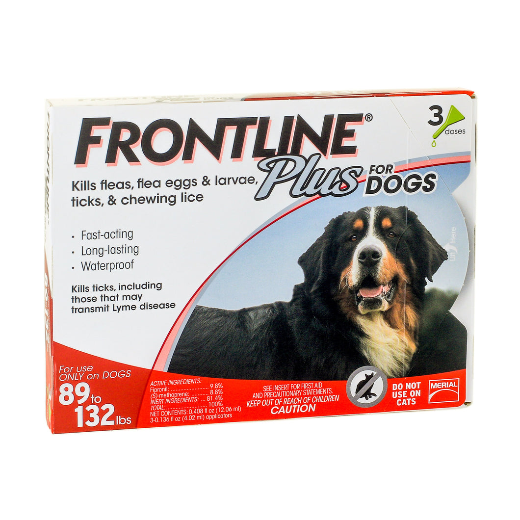 FRONTLINE PLUS UP TO 132LBS (Single Dose)