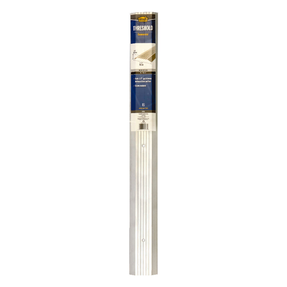 M-D 0.5 in. H X 3.88 in. W X 36 in. L Mill Aluminum Commercial Thresho ...