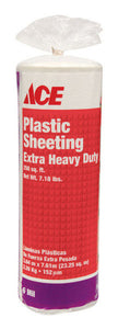 ACE Plastic Sheeting 6 mil x 10 ft. W x 25 ft. L Polyethylene Clear