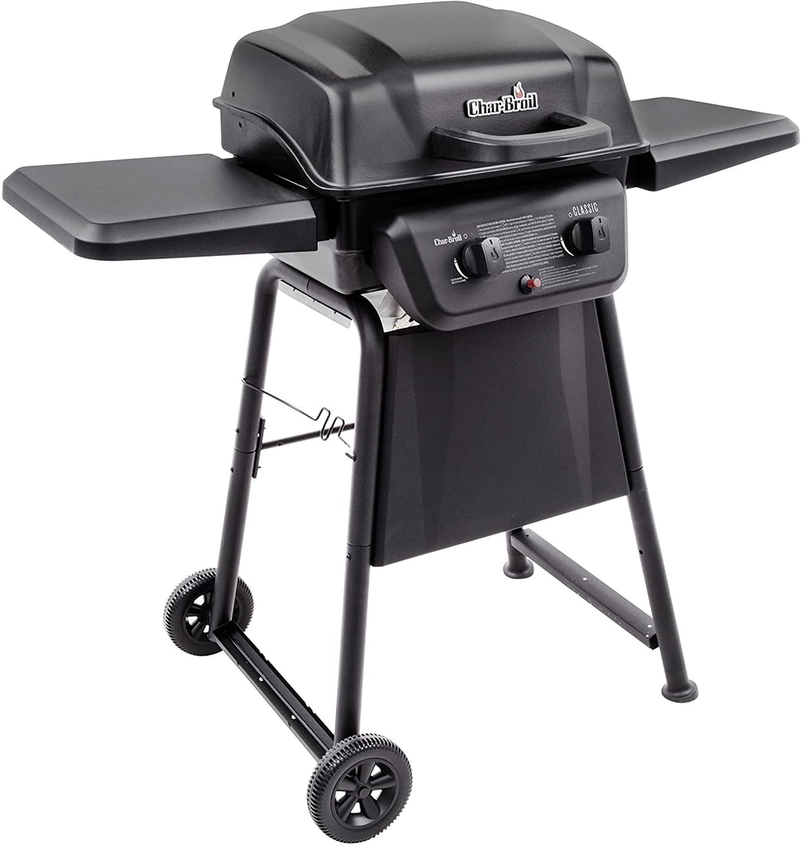 Char Broil Classic Liquid Propane Grill Black 2 burners Hi Pro