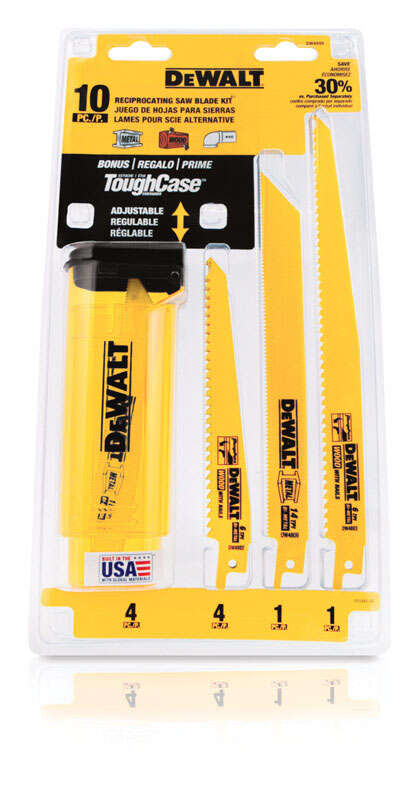 Dewalt reciprocating best sale saw blade kit