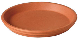 Deroma 1.2 in. H x 10 in. W Clay Traditional Plant Saucer Terracotta