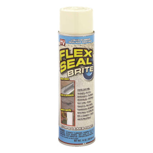 Flex Seal Satin Off White Rubber Spray Sealant 14 oz.