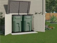 Load image into Gallery viewer, Suncast Stowaway 5ft. x 3ft. Plastic Horizontal Storage Shed