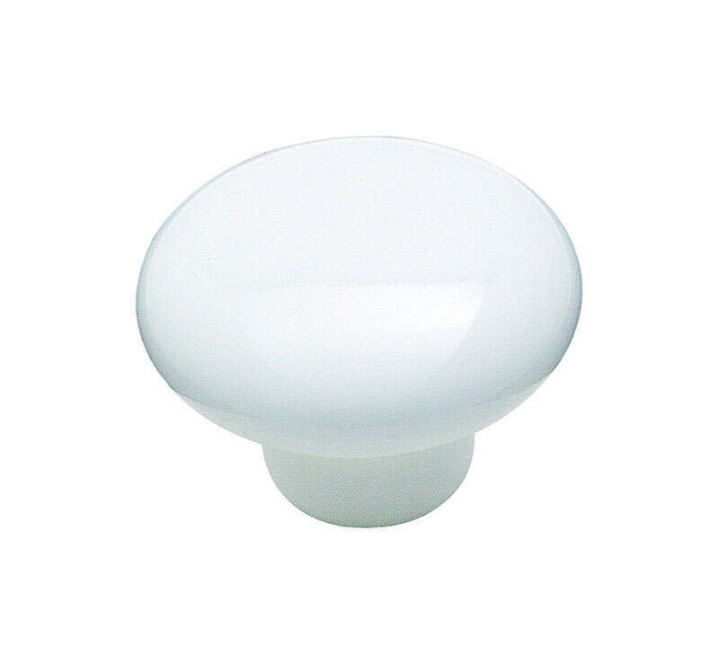 Amerock Allison Round Cabinet Knob 1-1/2 in. D 1-1/16 in. Gloss 1 pk