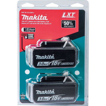 Load image into Gallery viewer, Makita LXT 18 V 3 amps Lithium-Ion Battery Pack 2 pc