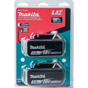 Makita LXT 18 V 3 amps Lithium-Ion Battery Pack 2 pc