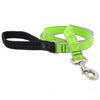 LupinePet Reflective Green Diamond Nylon Dog Leash