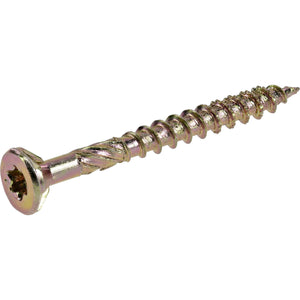 Hillman Power Pro No. 8 X 1-3/4 in. L Star Wood Screws 75 pk