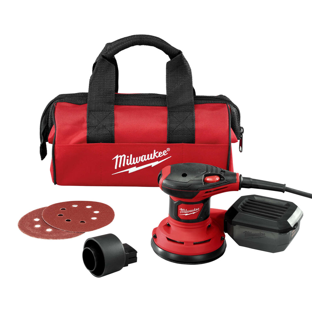 Milwaukee 3 amps Corded 5 in. Random Orbit Palm Sander