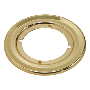 Kwikset Polished Brass Gold Steel Door Knob Rosettes 1 pk