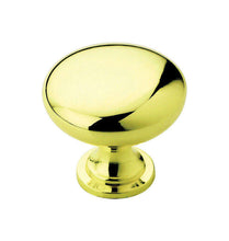 Load image into Gallery viewer, Amerock Allison Round Cabinet Knob 1-1/4 in. D 1-1/8 in. Polished Brass 1 pk