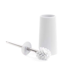 Load image into Gallery viewer, Sttelli Kaleidoscope Toilet Bowl Brush &amp; Holder White