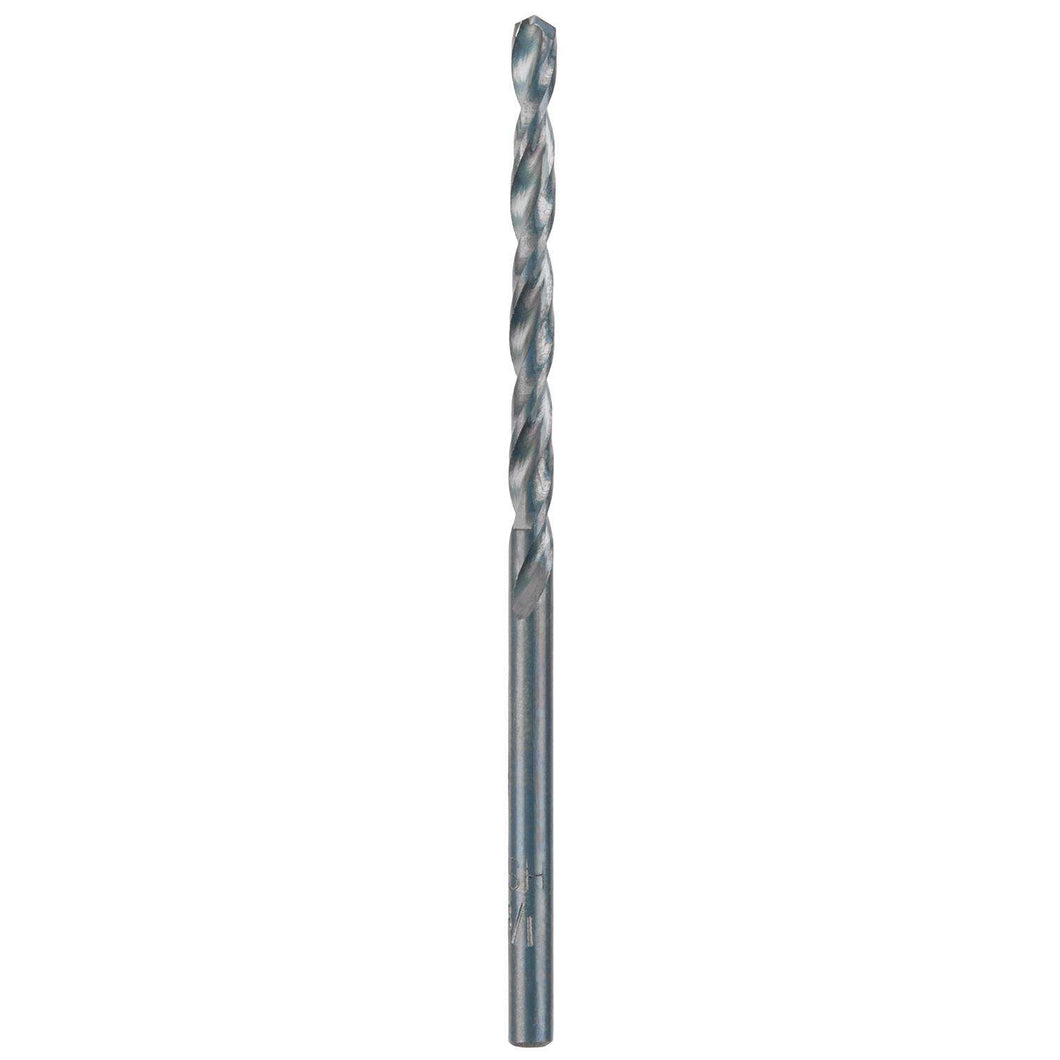 Milwaukee Thunderbolt 1/8 in. X 2-3/4 in. L Black Oxide Drill Bit 2 pk