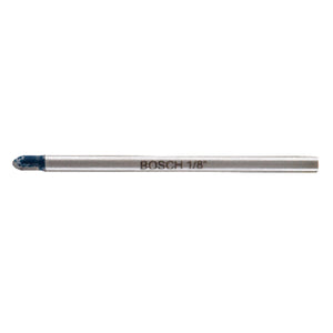 Bosch 1/8 in. X 4 in. L Carbide Tipped Glass and Tile Bit 1 pc