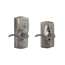 Load image into Gallery viewer, Schlage Satin Nickel Steel Electronic Keypad Entry Lock