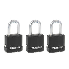 Load image into Gallery viewer, Master Lock Magnum 1-7/8 in. H X 1-3/16 in. W X 1-3/4 in. L Laminated Steel Ball Bearing Locking Pad