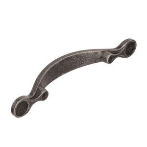 Amerock Inspirations Inspirations Cabinet Pull 3 in. Wrought Iron Dark 1 pk