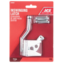 Load image into Gallery viewer, Ace 6.89 in. H X 5 in. W X 1.89 in. L Zinc-Plated Zinc Gate Latch