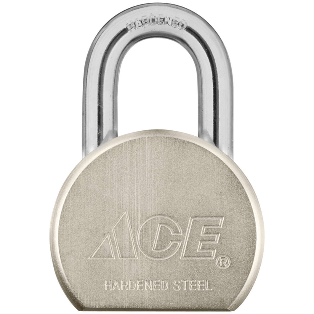 Ace 2-3/16 in. H X 2-1/2 in. W X 1-1/8 in. L Steel Double Locking Padlock