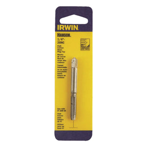 Irwin Hanson High Carbon Steel SAE Fraction Tap 1/4 in. 1 pc