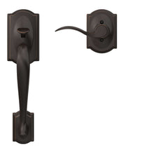 Load image into Gallery viewer, Schlage Camelot Aged Bronze Handleset Right or Left Handed