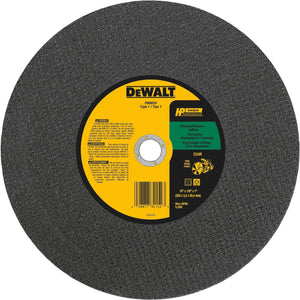 DeWalt 14 in. D X 1 in. Silicon Carbide Cut-Off Wheel 1 pc