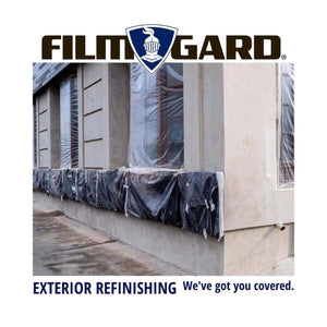 Film-Gard Plastic Sheeting 6 mil X 10 ft. W X 100 ft. L Polyethylene Black 1 pk