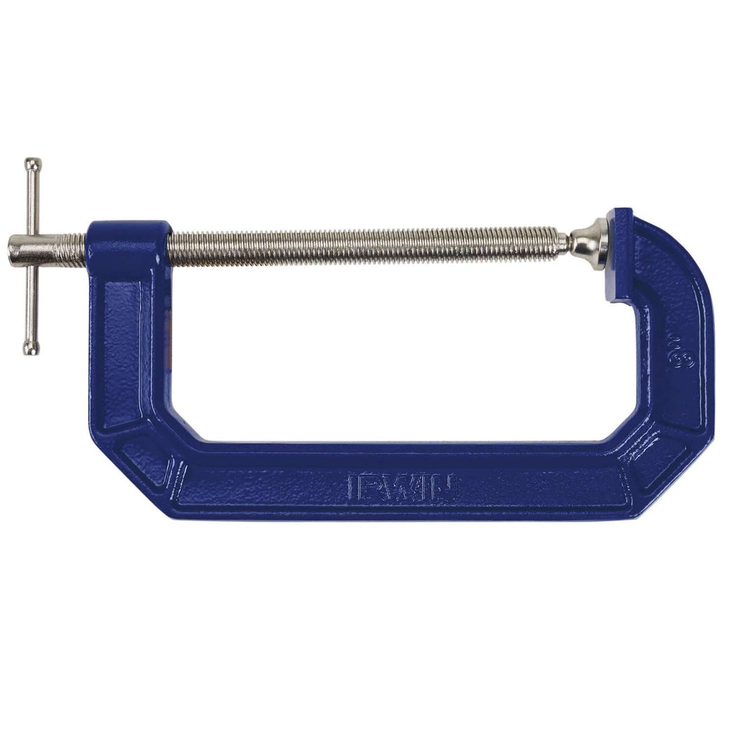 Irwin Quick-Grip 8 in. X 4 in. D Adjustable C-Clamp 900 lb 1 pc