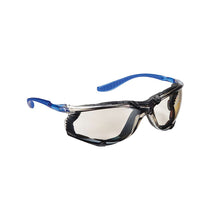 Load image into Gallery viewer, 3M Anti-Fog Safety Glasses Black/Blue Frame 1 pc