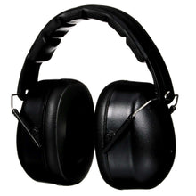 Load image into Gallery viewer, 3M 25 dB Soft Foam Folding Earmuffs Black 1 pair