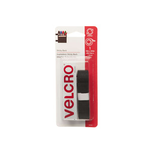VELCRO(R) Brand Strips 18 in. L 1 pk