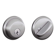 Load image into Gallery viewer, Schlage Satin Chrome Zinc Single Cylinder Deadbolt