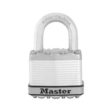 Load image into Gallery viewer, Master Lock 1-7/16 in. H X 13/16 in. W X 2 in. L Steel Ball Bearing Locking Padlock Keyed Alike