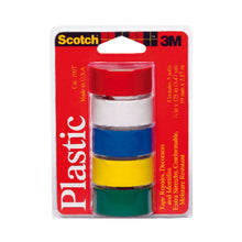 Load image into Gallery viewer, Scotch Assorted 125 in. L X 3/4 in. W Plastic Tape