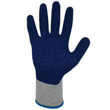 Load image into Gallery viewer, General Electric Unisex Crinkle Dipped Gloves Blue/Gray M 1 pair