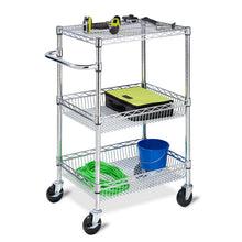 Load image into Gallery viewer, Honey-Can-Do 40 in. H X 18 in. W X 24 in. D Utility Cart