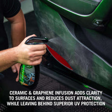 Load image into Gallery viewer, Turtle Wax Hybrid Solutions Leather/Rubber/Vinyl Cleaner/Protector Liquid Fresh 16 oz
