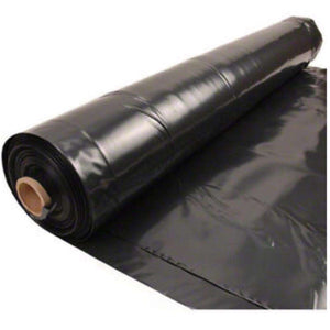 Film-Gard Plastic Sheeting 6 mil X 10 ft. W X 100 ft. L Polyethylene Black 1 pk