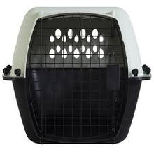 Load image into Gallery viewer, Aspen Pet Pet Porter Plastic Pet Carrier Black/Gray 14.5 in. H X 16.7 in. W X 24 in. D