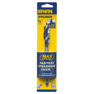 Irwin Speedbor 5/8 in. X 6 in. L Carbon Steel Wood Boring Bit 1 pc