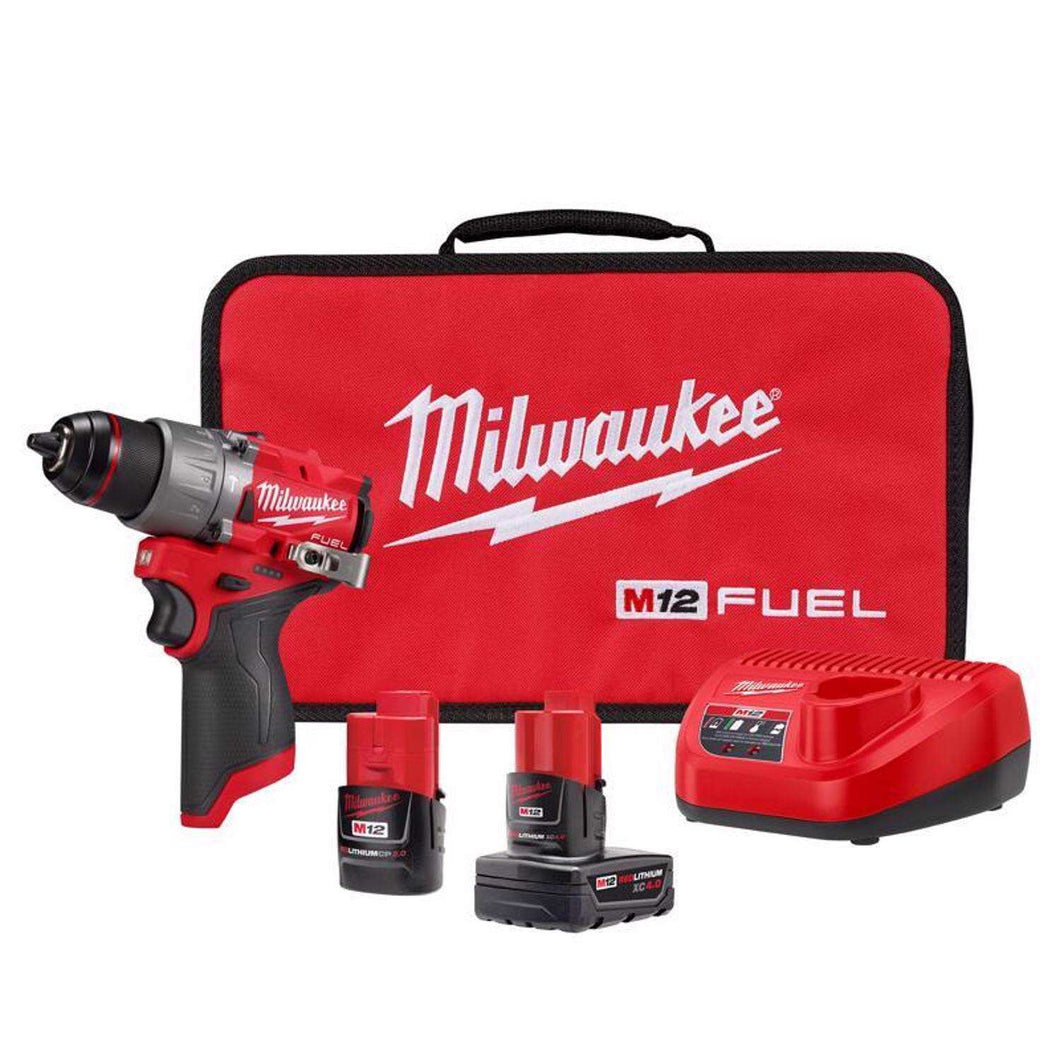 thumbnail image 2 of 12V Brushless Cordless Impact Driver & Hammer Drill Combo Kit With 2 Batteries, Charger & Case 2 of 4